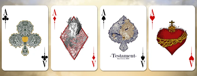 Testament Art Playing Cards WJPC - Image 7