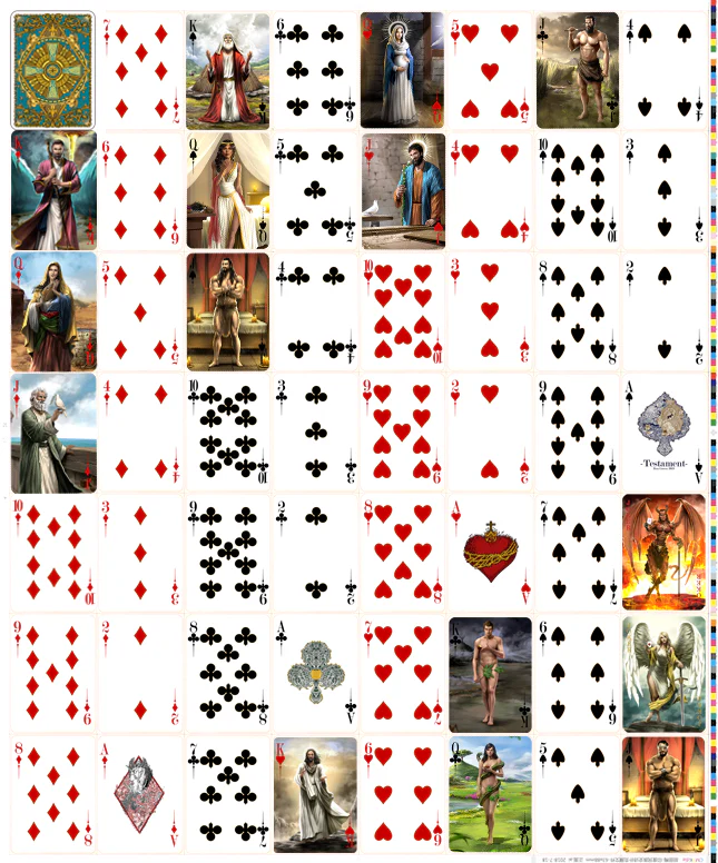 Testament Art Playing Cards WJPC - Image 8