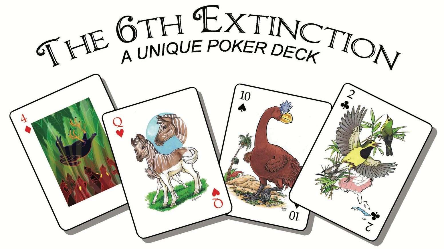 The 6th Extinction Playing Cards TMCards - Image 2