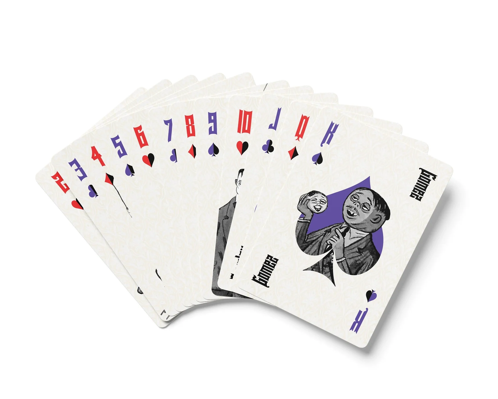 The Addams Family Playing Cards with Magnetic Tuck Box - Image 2