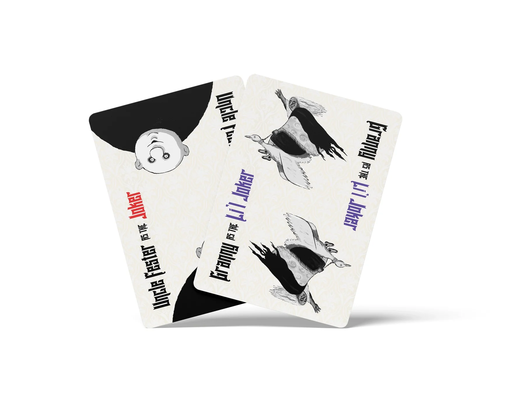 The Addams Family Playing Cards with Magnetic Tuck Box - Image 3
