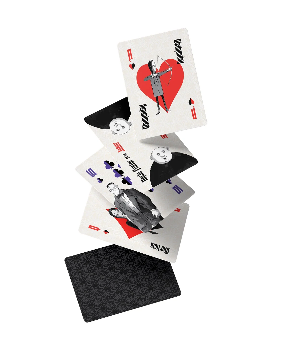 The Addams Family Playing Cards with Magnetic Tuck Box - Image 5