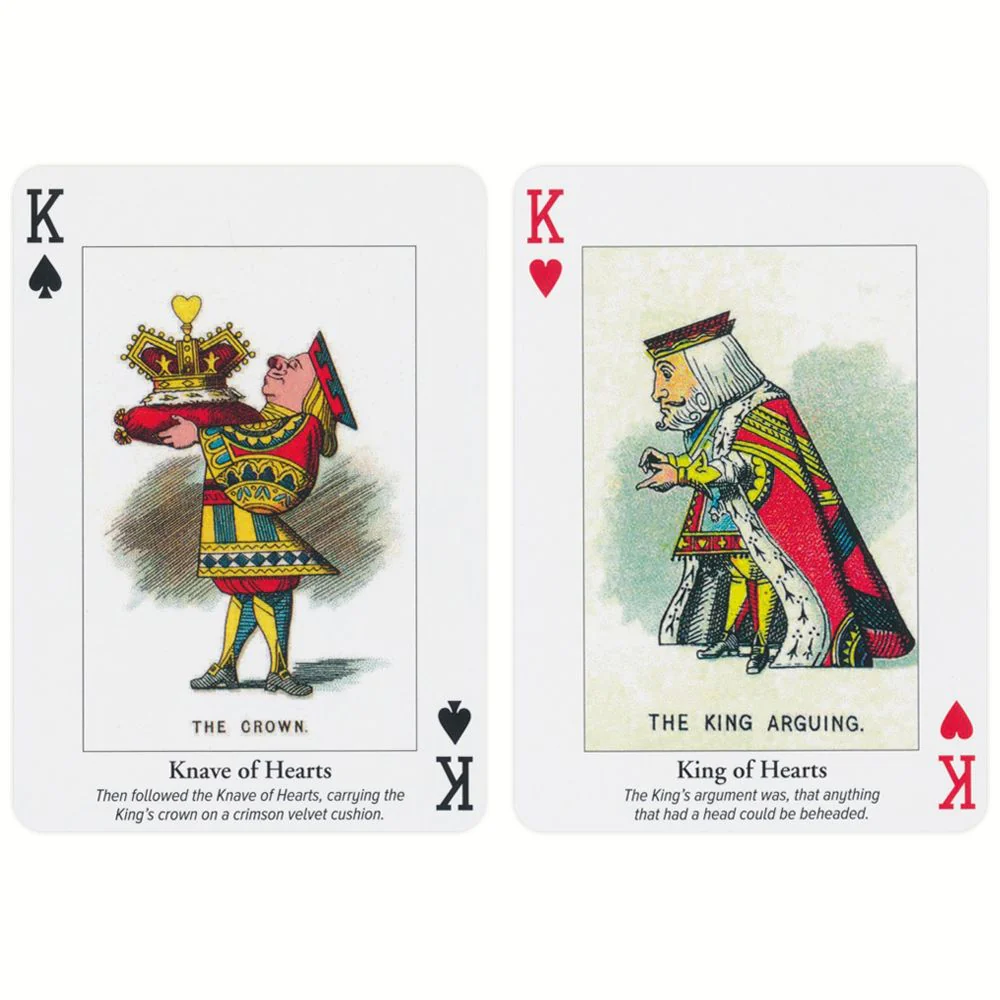 The Art of Alice Playing Cards by Piatnik - Image 3