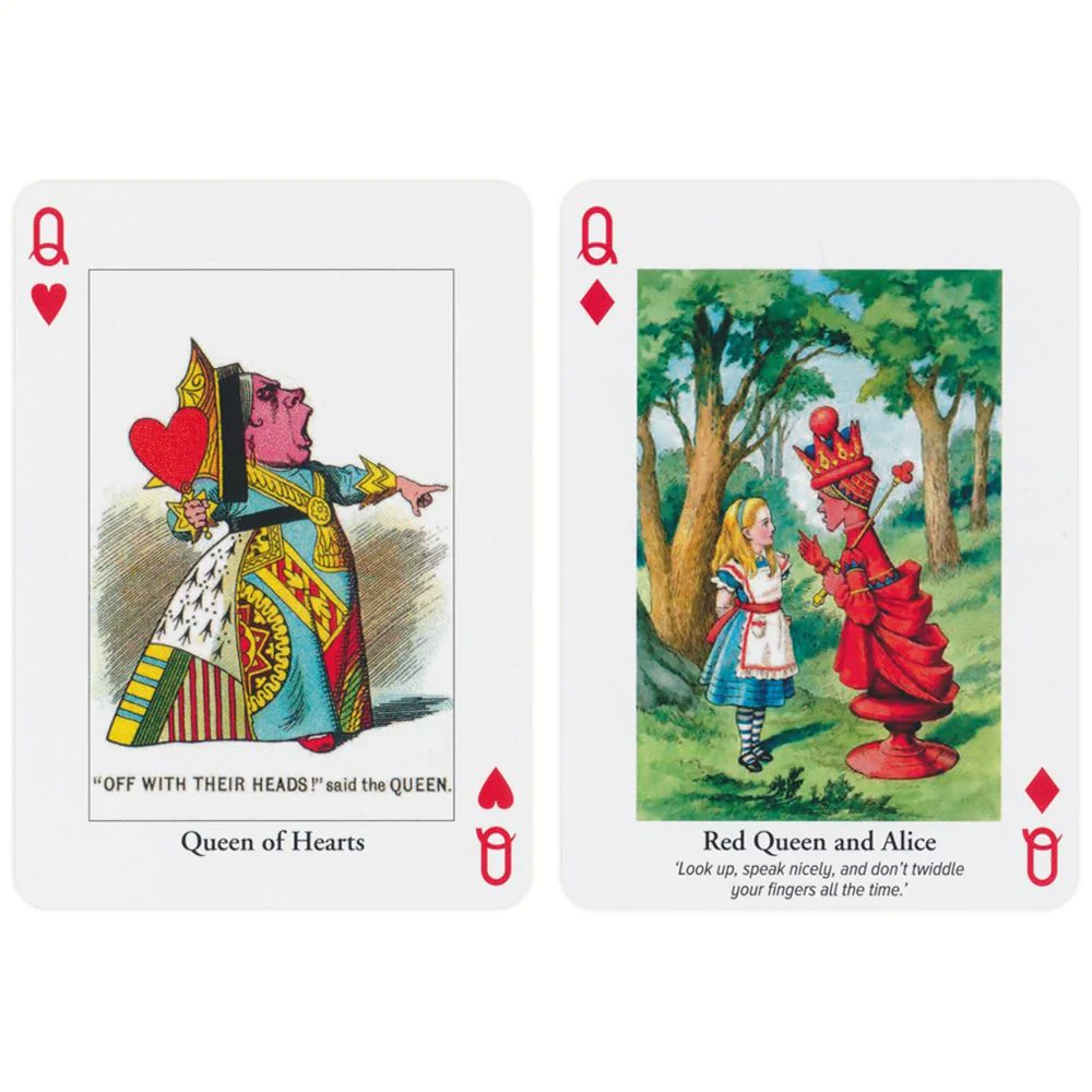 The Art of Alice Playing Cards by Piatnik - Image 4
