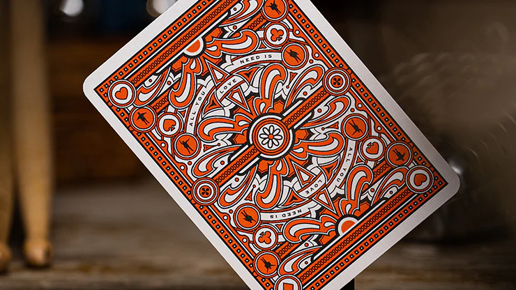 The Beatles Orange Playing Cards by Theory11: A Tribute to George, the Quiet Beatle - Image 5