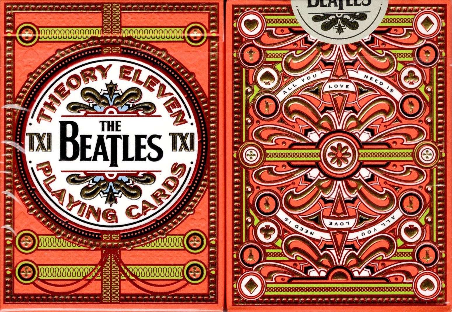 The Beatles Orange Playing Cards by Theory11: A Tribute to George, the Quiet Beatle - Image 7