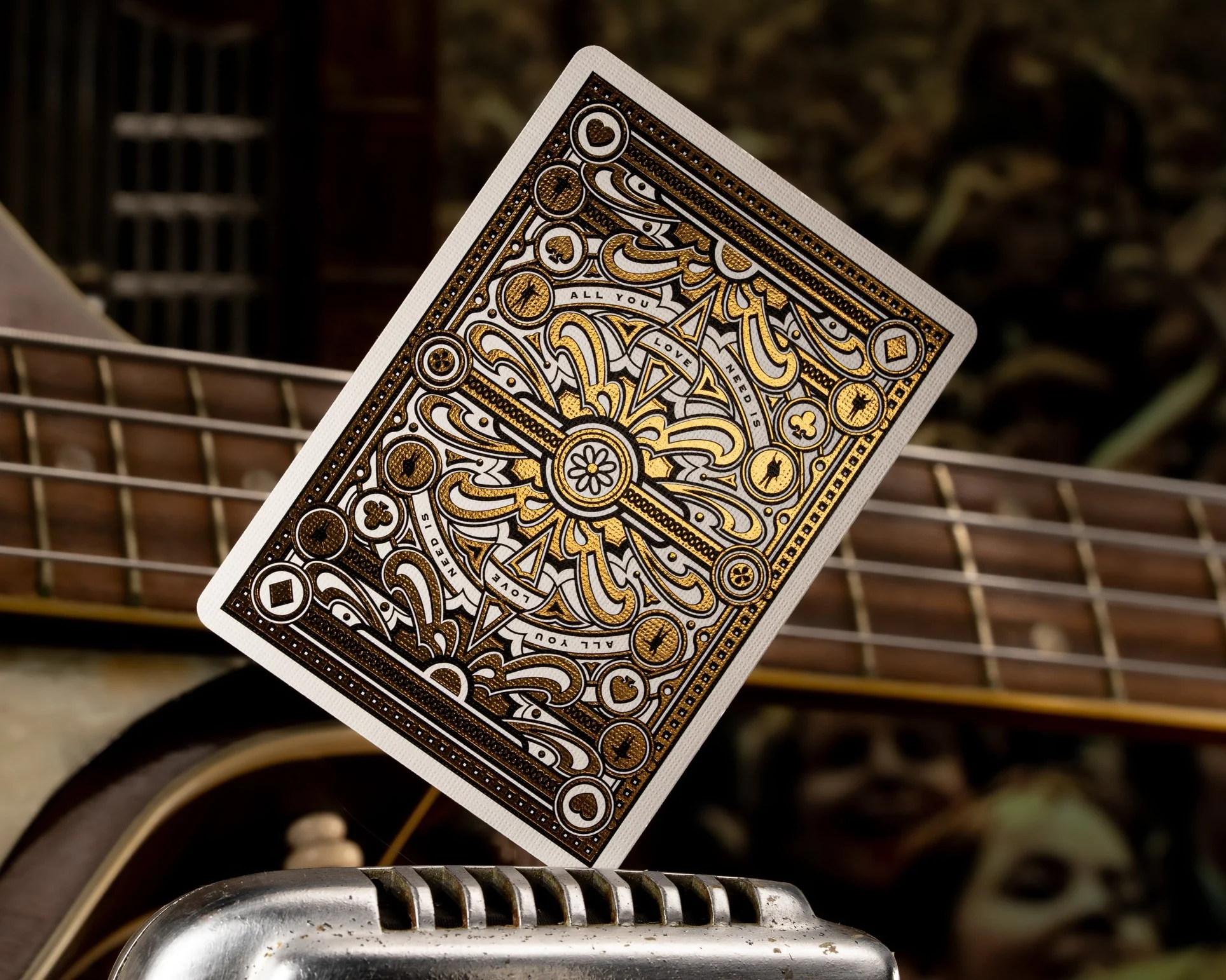 The Beatles Special Edition Playing Cards - Black - Image 3