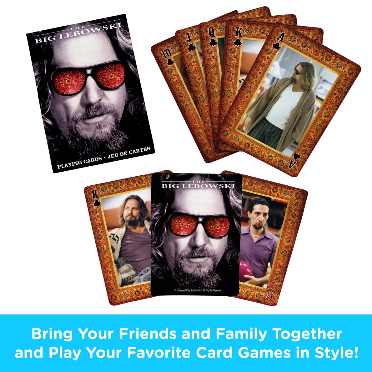 The Big Lebowski Playing Cards by Aquarius - Ties the Game Room Together - Image 4