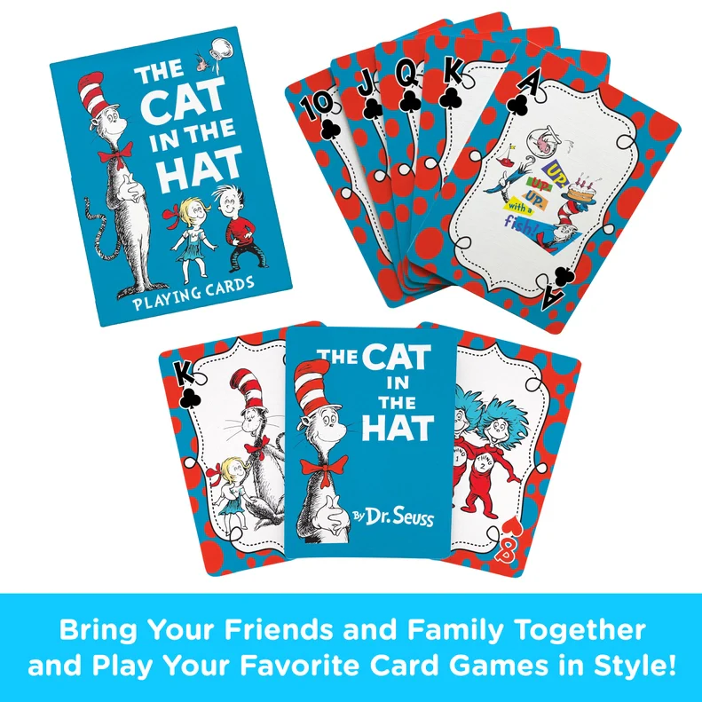 The Cat in the Hat Playing Cards by Aquarius - Image 2