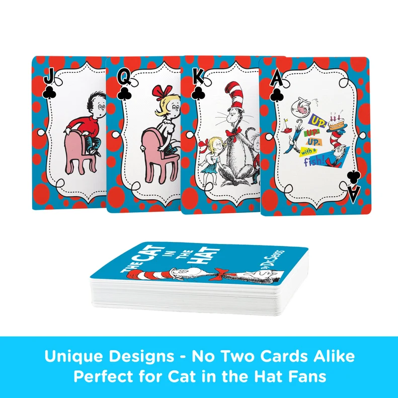 The Cat in the Hat Playing Cards by Aquarius - Image 3