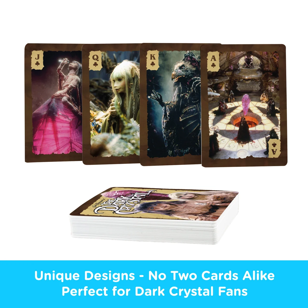 The Dark Crystal Playing Cards by Aquarius - Jim Henson's Fantasy Adventure - Image 2