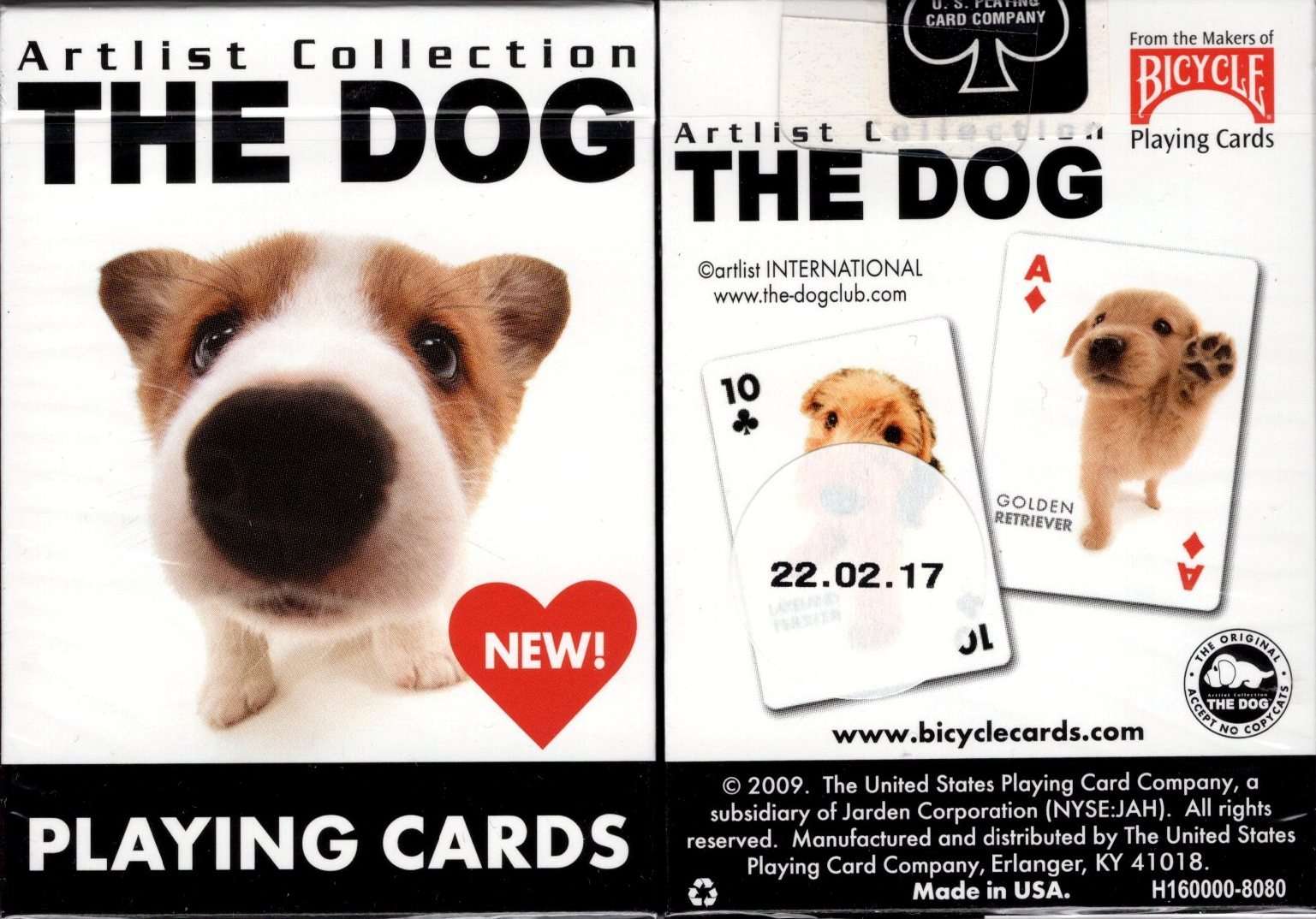 The Dog Playing Cards USPCC