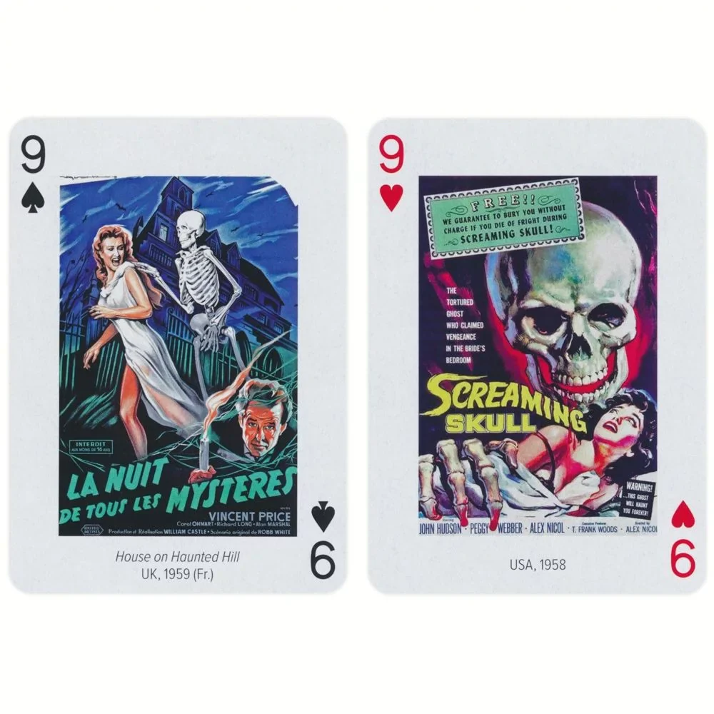 The Horror! Movie Poster Playing Cards  by Piatnik - Image 4