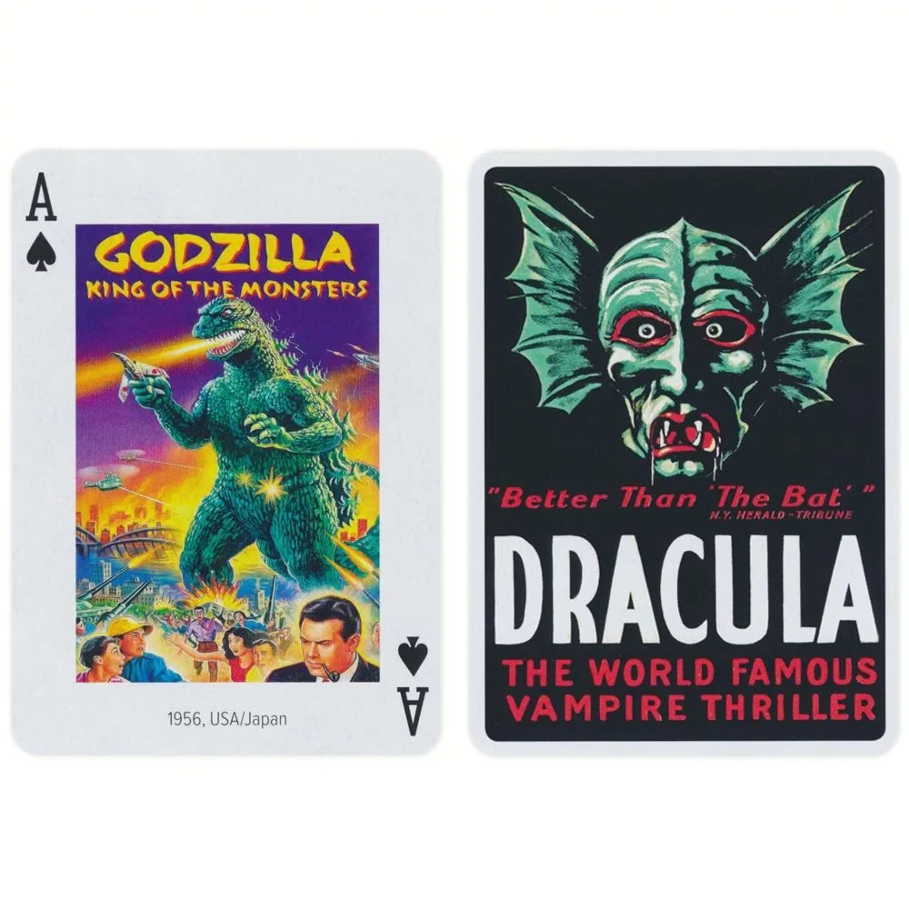 The Horror! Movie Poster Playing Cards  by Piatnik - Image 5