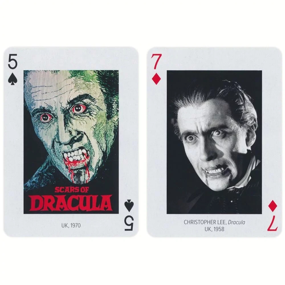 The Horror! Movie Poster Playing Cards  by Piatnik - Image 8