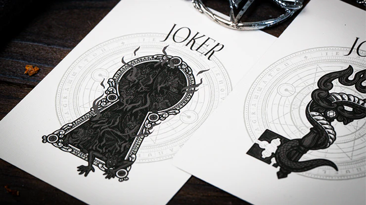 The Keys of Solomon: Silver Spirituum Playing Cards by Riffle Shuffle - Image 3