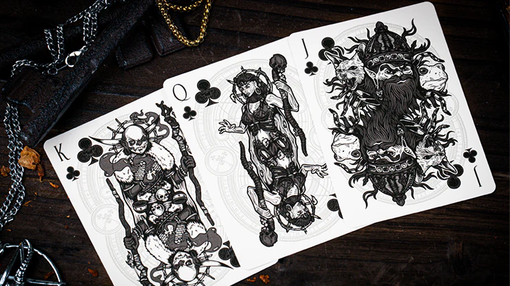 The Keys of Solomon: Silver Spirituum Playing Cards by Riffle Shuffle - Image 4