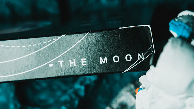 The Moon Purple PURE Cardistry Cards Poker Size Deck USPCC - Image 2