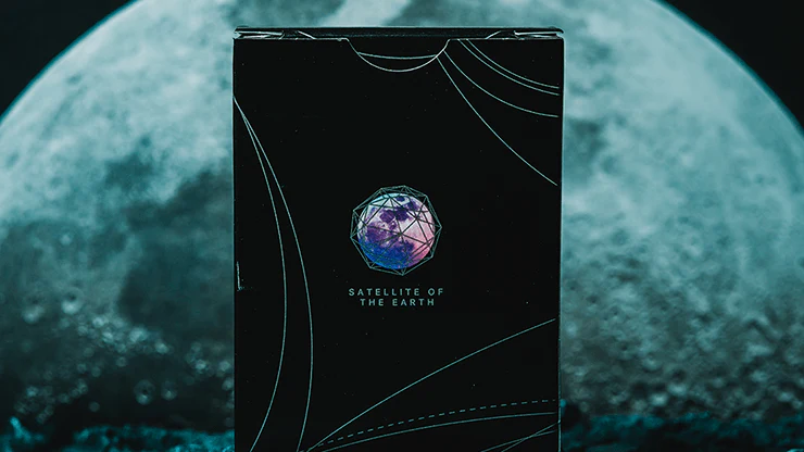The Moon Purple PURE Cardistry Cards Poker Size Deck USPCC - Image 3