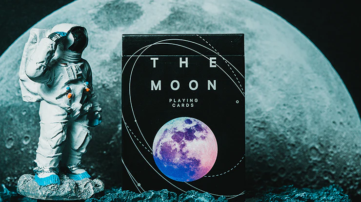 The Moon Purple PURE Cardistry Cards Poker Size Deck USPCC - Image 7