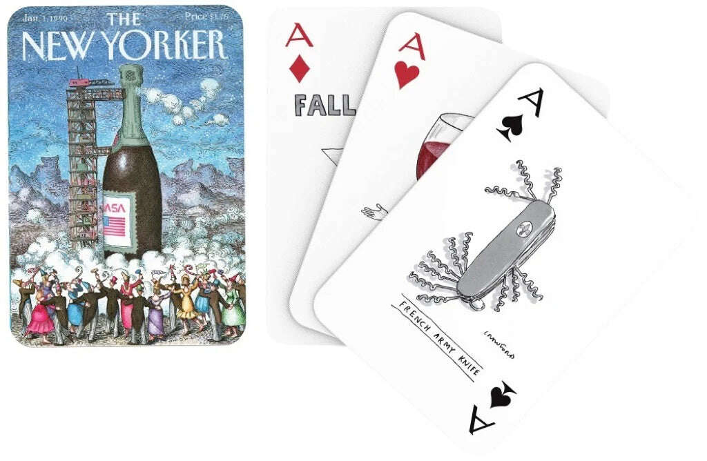 The New Yorker Have A Drink Cartoons Playing Cards NYPC - Image 2