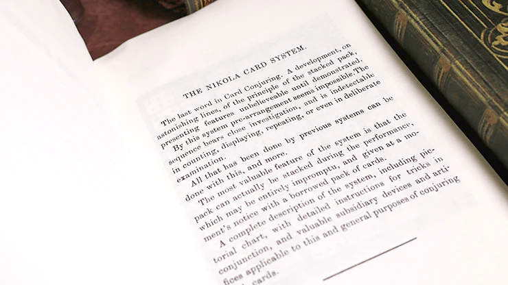 The Nikola Card System Book - Image 3