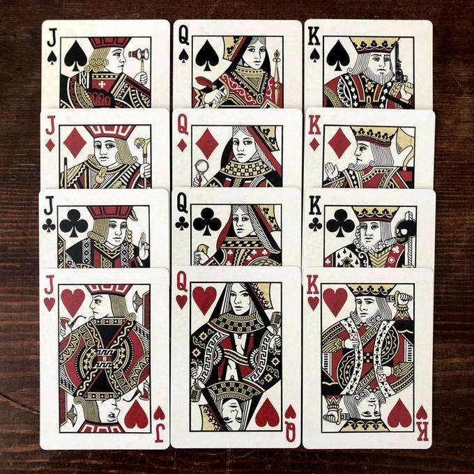 The Parlour Dynastinae Gilded Playing Cards Cartamundi - Image 5