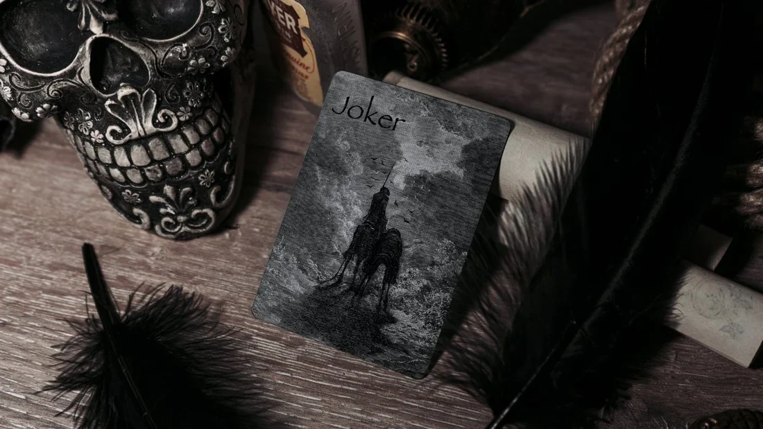 The Raven Black Dusk Playing Cards WJPC - Image 5