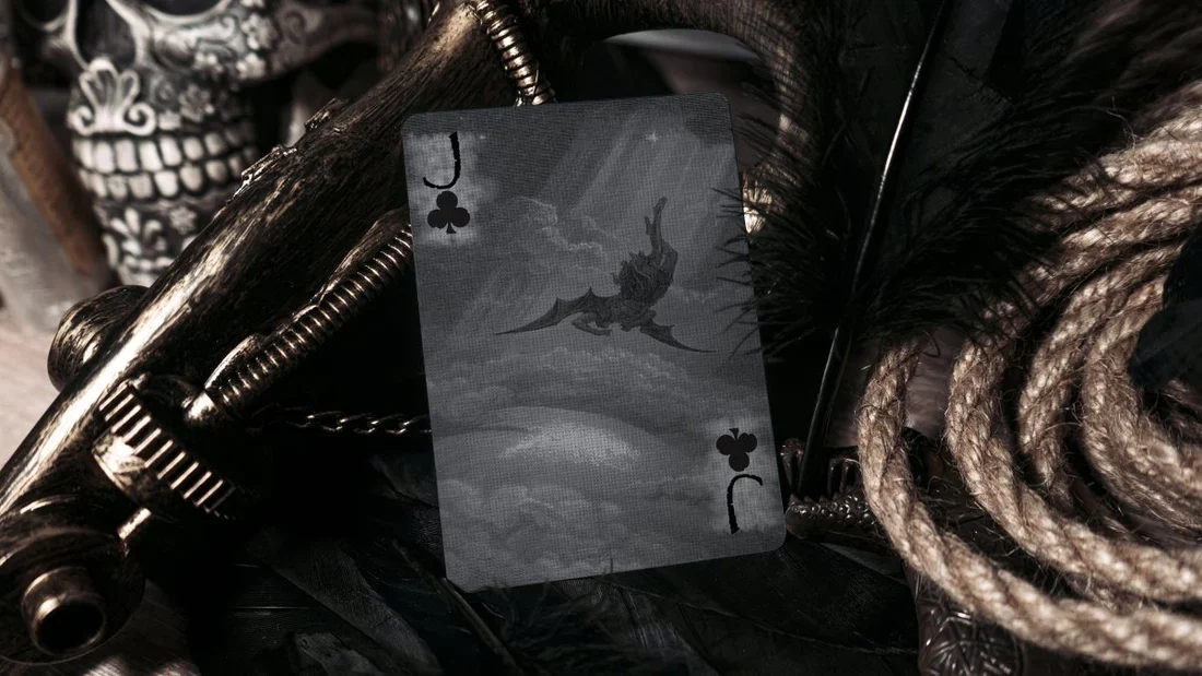 The Raven Black Dusk Playing Cards WJPC - Image 7