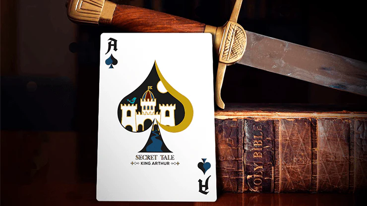 The Secret Tale of King Arthur White Playing Cards WJPC - Image 4