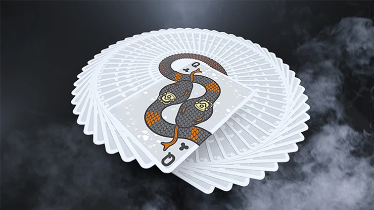 The Serpent White Playing Cards Cartamundi - Image 4