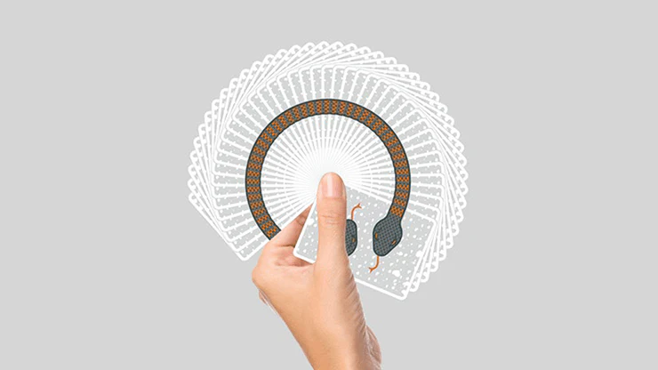 The Serpent White Playing Cards Cartamundi - Image 5