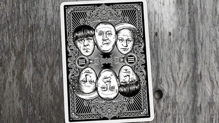 The Three Stooges Playing Cards USPCC - Image 3
