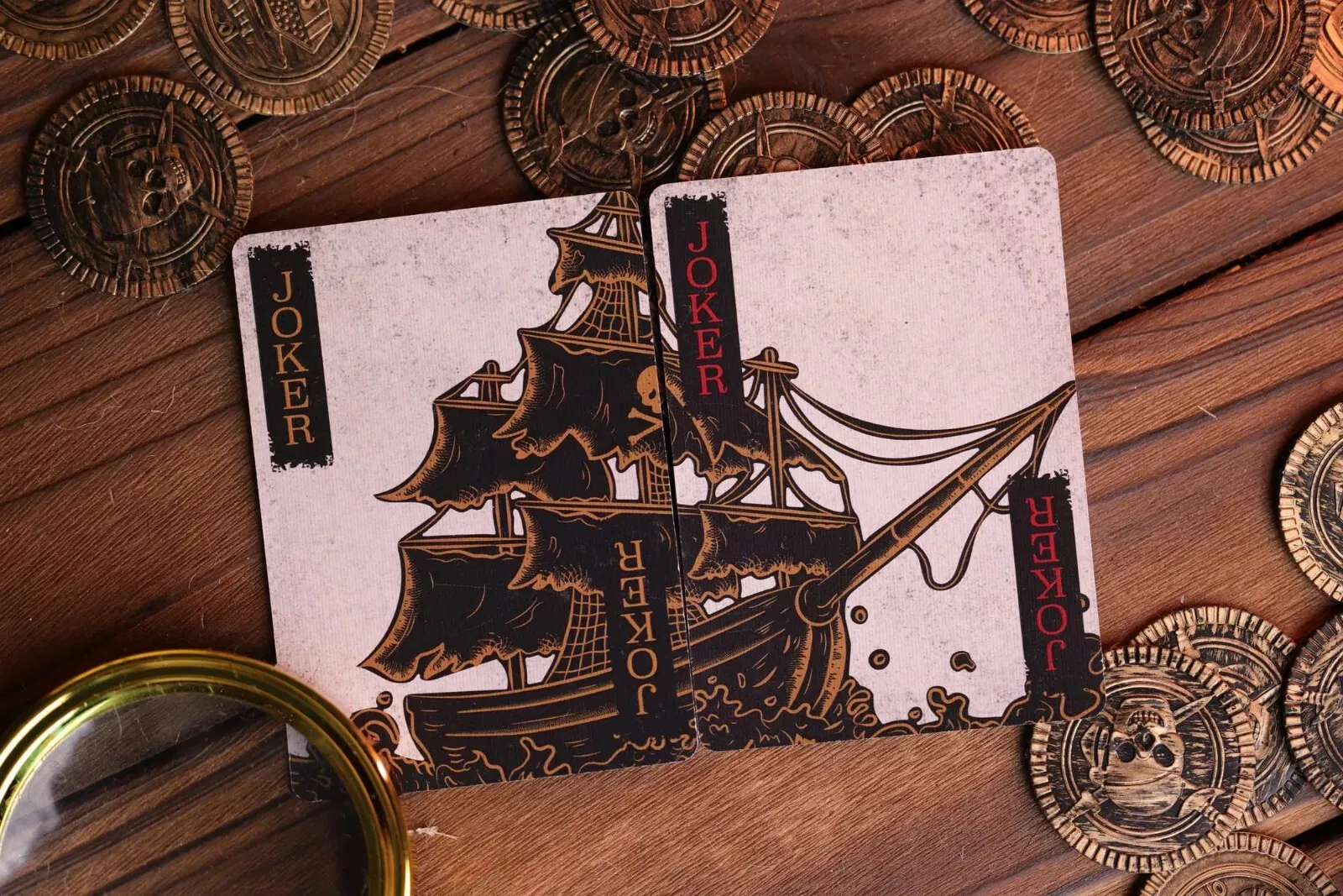 The Trial of Blackbeard Playing Cards - Black Obsidian - Image 2