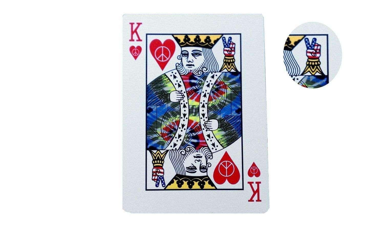 Tie Dye v4 Bicycle Playing Cards - Image 5