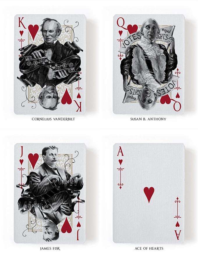 Titans Robber Barons Signature Playing Cards LPCC - Image 4