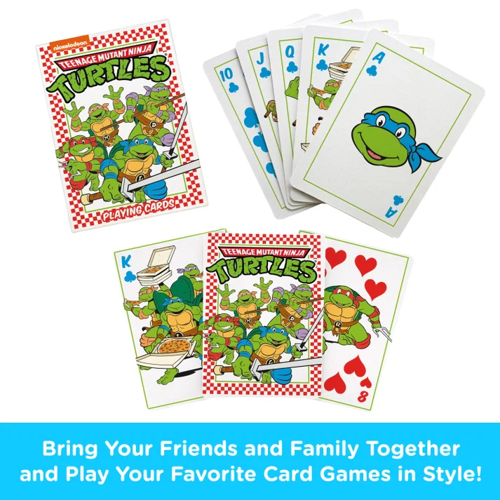 Tmnt - Pizza Playing Cards by Aquarius - Image 2
