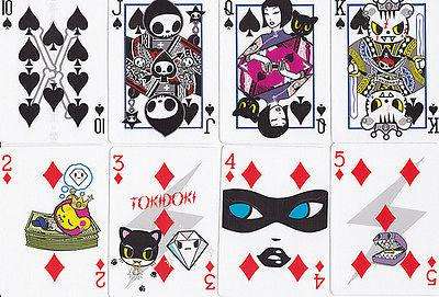 Tokidoki Blue Maiden Back Bicycle Playing Cards Deck - Image 2