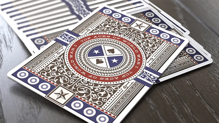 Top Aces of WWI Standard Edition Playing Cards LPCC - Image 5