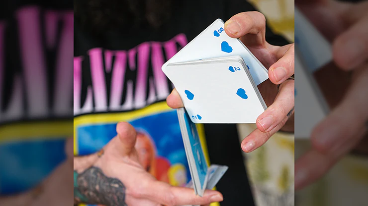 Trash & Burn Blue Playing Cards - Image 2