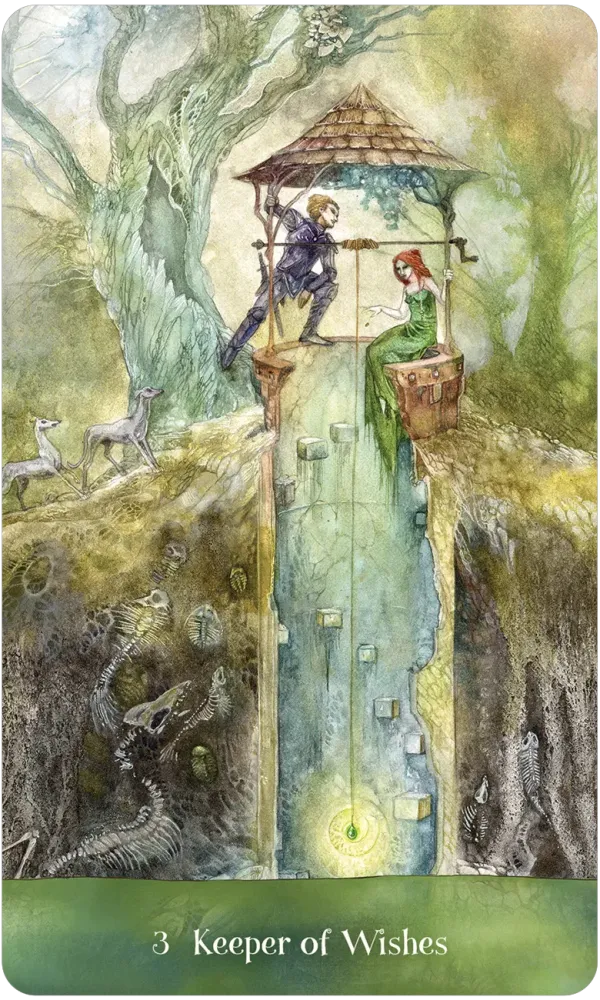 Tree Keepers Oracle - Gilt-edged Cards with Illustrated Guidebook - Image 5