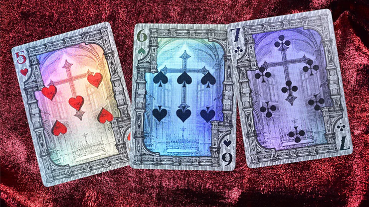 Trinity of Night - Demon Hunter HOLO Playing Cards by Evokad - Image 3