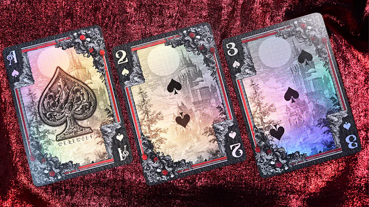 Trinity of Night - Werewolf HOLO Playing Cards by Evokad - Image 4