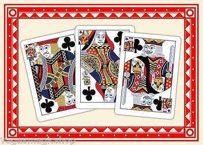 Triplicate No.18 Blue Playing Cards Deck USPCC - Image 3