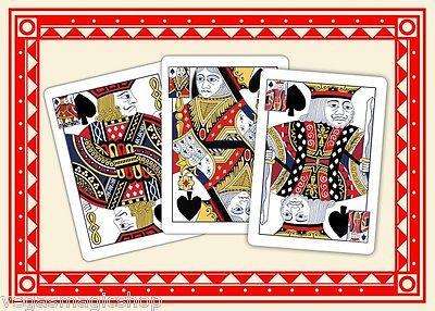 Triplicate No.18 Blue Playing Cards Deck USPCC - Image 5