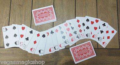 Triplicate No. 18 Red Playing Cards Deck USPCC - Image 2