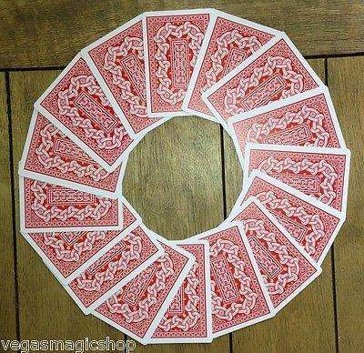 Triplicate No. 18 Red Playing Cards Deck USPCC - Image 4