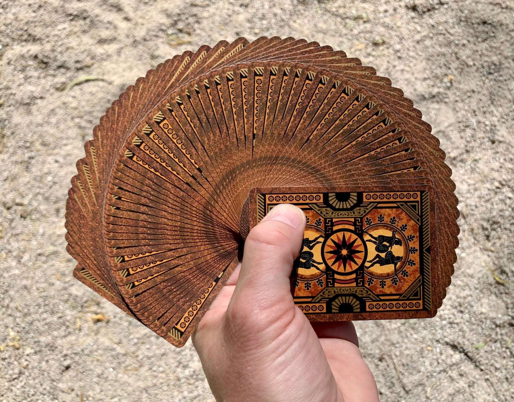 Trojan War Bicycle Playing Cards - Image 12