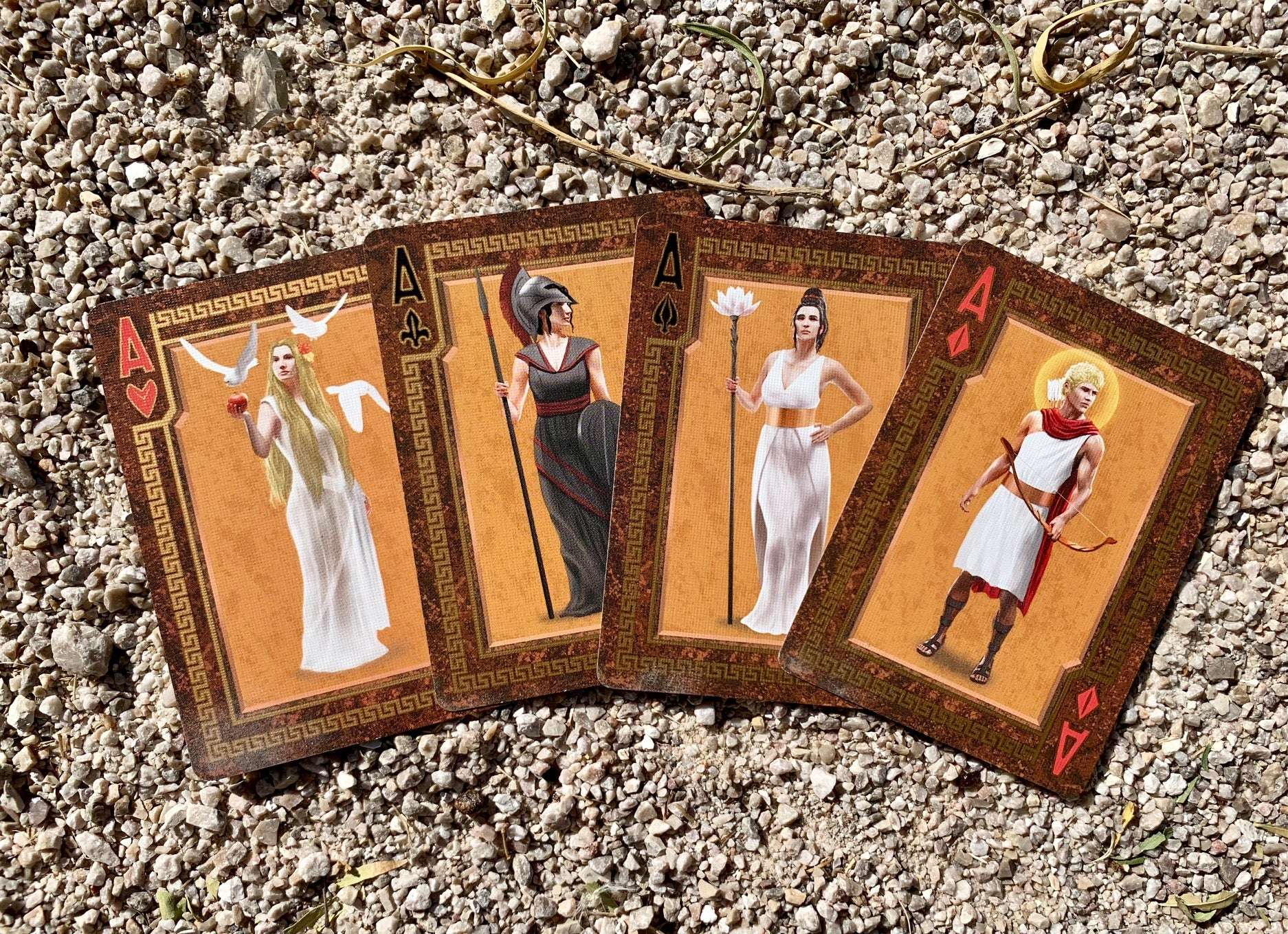 Trojan War Bicycle Playing Cards - Image 3