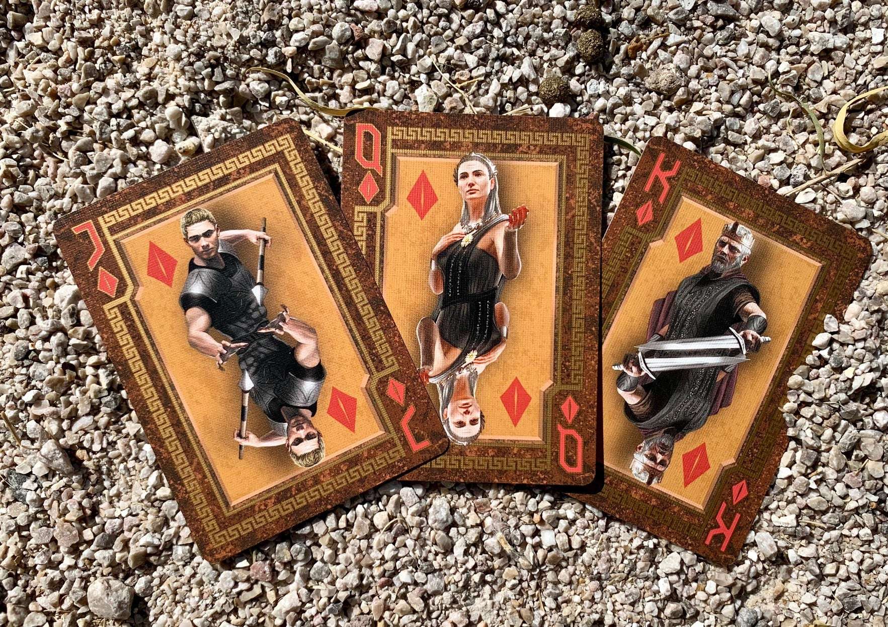 Trojan War Bicycle Playing Cards - Image 5
